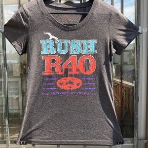 Band shirt: RUSH 40th Anniversary Tour (2015), fitted size L